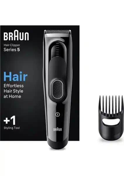 Braun Series 5 HC5310 Erkekler İçin Çok Yönlü ve Güçlü Saç Kesme Makinesi Özellikleri
