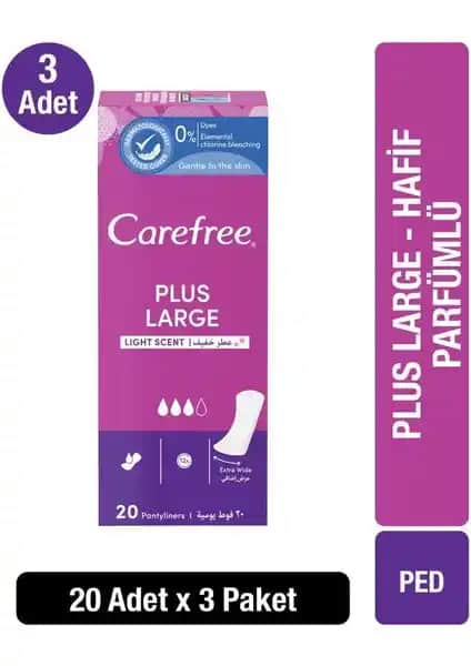 Carefree Günlük Ped ile Günlük Hijyen ve Konforunuzu Artırın