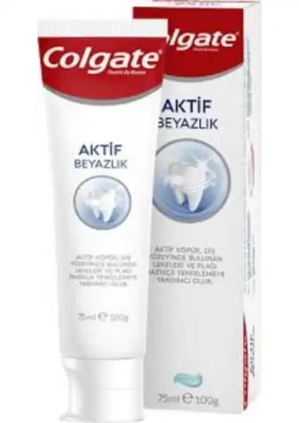 Colgate Aktif Beyazlık Diş Macunu: Beyazlatma ve Temizlik İçin Güvenilir Seçenek