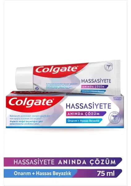 Colgate Hassasiyete Anında Çözüm: Hassasiyet ve Beyazlıkta Yeni Bir Dönem