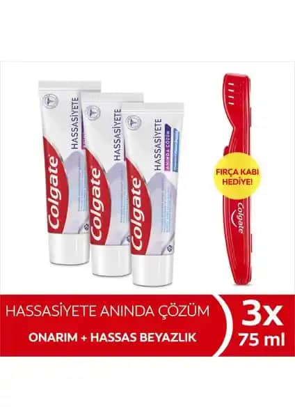 Colgate Hassasiyete Anında Çözüm Onarım ve Hassas Beyazlık Diş Macunu Özellikleri ve Faydaları