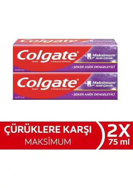 Colgate Maksimum Anti-Çürük Şeker Asidi Dengeleyici Diş Macunu Özellikleri ve Kullanım Kılavuzu
