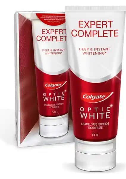 Colgate Optic White Expert Complete Diş Macunu ile Güvenle Beyaz ve Sağlıklı Gülüş