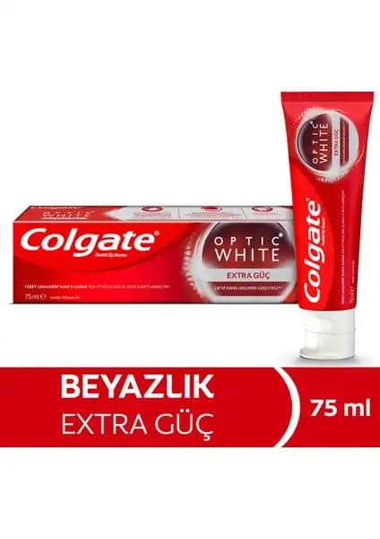 Colgate Optic White Extra Güç Diş Macunu ile Çay ve Kahve Lekelerine Karşı Etkili Çözüm