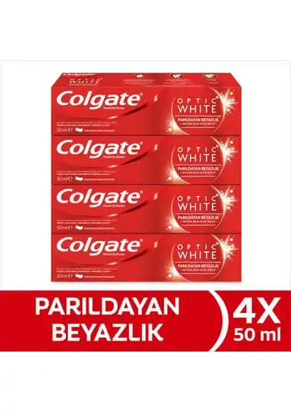Colgate Optic White Parıldayan Beyazlık Diş Macunu ile Sağlıklı ve Parlak Gülüş İçin En İyi Seçenek