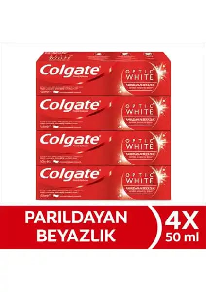 Colgate Optic White Parıldayan Beyazlık Diş Macunu ile Sağlıklı ve Parlak Gülüş İçin En İyi Seçenek