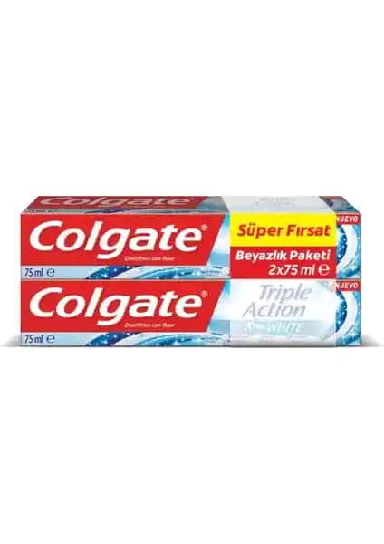 Colgate Triple Action Extra White Diş Macunu ile Güçlü ve Parlak Gülüşler İçin En İyi Seçenek