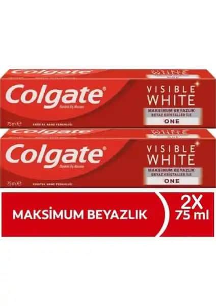 Colgate Visible White Maksimum Beyazlık Diş Macunu ile Sağlıklı ve Parlak Gülüş Elde Edin