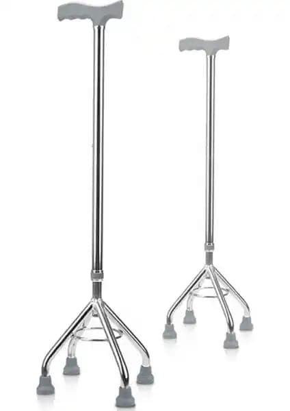 Comfort Plus DY05932 4 Ayaklı Baston ile Güvenli ve Konforlu Yürüyüş Sağlayan Destek Aracı