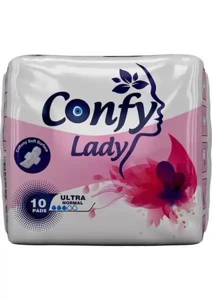Confy Lady Hijyenik Ped Ultra Normal: Günlük Kullanım İçin Güvenli ve Konforlu Çözüm