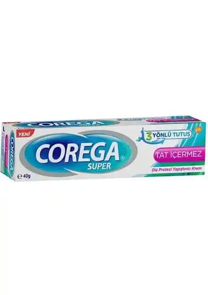 Corega Gün Boyu Güçlü Tutuş Diş Protez Yapıştırıcı Kremi Güvenilir ve Hijyenik Kullanım