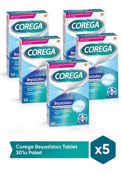 Corega Tablet 150 Adet Diş Protezi Temizliği için Güvenilir ve Etkili Çözüm