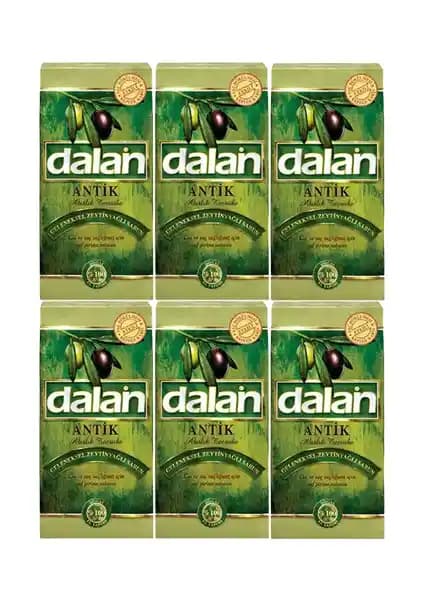 Dalan 5'li Antik Pirina Doğal Zeytinyağlı Sabun Cilt Dostu Temizlik Ürünü