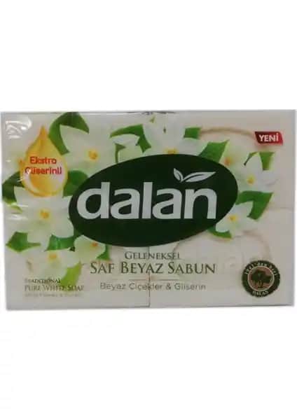 Dalan Zeytin Yağlı Beyaz Sabun 150g x 4 Doğal ve Çok Yönlü Temizlik Çözümü