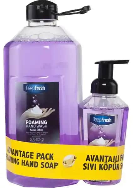 Deep Fresh Diamond Köpük Sabun Amethyst ile Temizlikte Yüksek Performans ve Hoş Koku