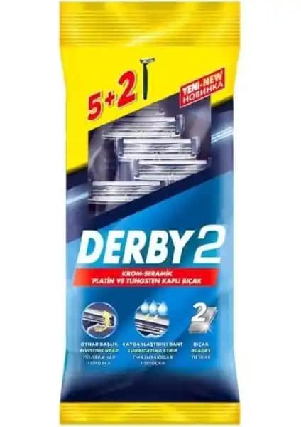 Derby 2 Tıraş Bıçağı 5+2 Poşet: Yüksek Performanslı ve Tahriş Etmeyen Tıraş Deneyimi