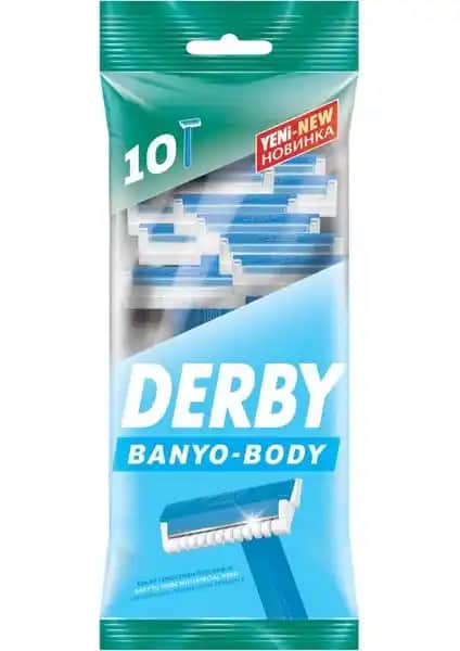 Derby Banyo 10'lu Poşet Tıraş Hijyeni ve Pratik Kullanım İçin Güvenilir Çözüm