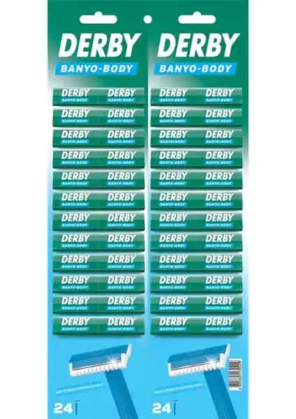 Derby Body Kartela 48'li: Hijyenik ve Pratik Vücut Tıraş Çözümü