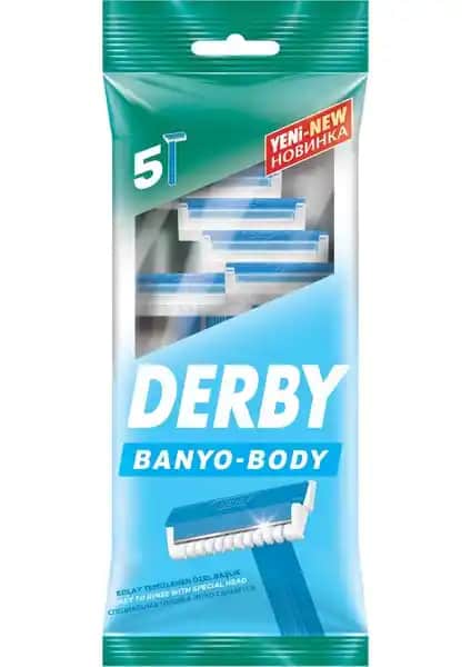 Derby Tek Banyo 5'li Poşet: Hijyenik ve Pratik Temizlik Çözümünüz