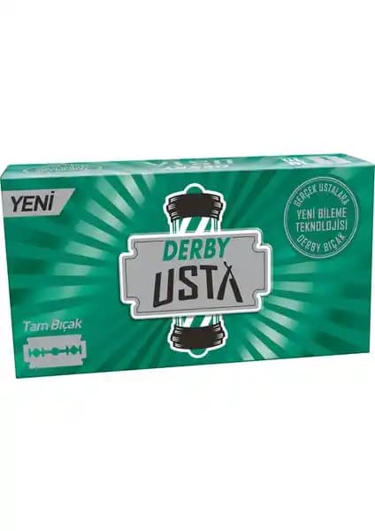 Derby Usta Premium Kalite Tam Bıçak: Keskinlik ve Konforun En İyi Kombinasyonu