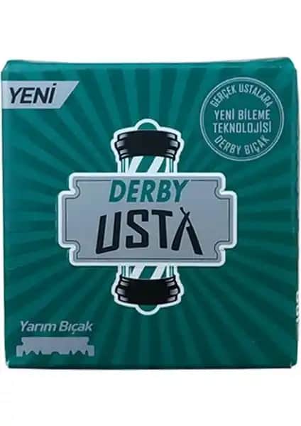 Derby Usta Yarım Jilet Berber Bıçak 100 Lü Paket ile Profesyonel Tıraş Deneyimi