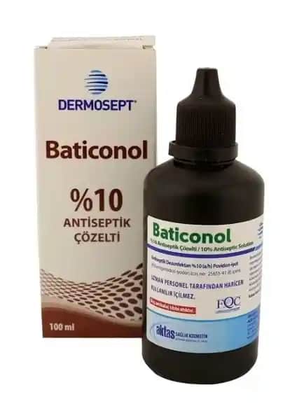 Dermosept Batikon Çözelti: Klinik ve Hijyenik Uygulamalarda Güvenilir Dezenfektan