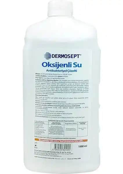 Dermosept Oksijenli Su: Çok Yönlü Antiseptik ve Dezenfektan Çözümünün Özellikleri