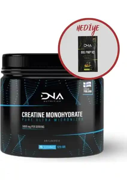 DNA Nutrition Micronize Kreatin Monohidrat Tozu Spor Performansını Artıran Güçlü Takviye