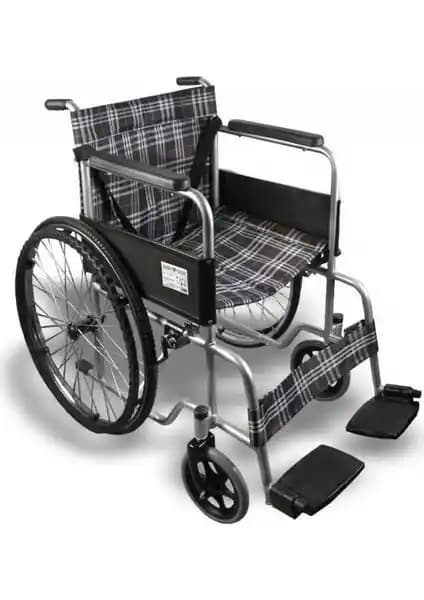 Dodo Standart Ekose Katlanabilir Tekerlekli Sandalye: Konfor ve Pratiklik Sunan Modern Tasarım