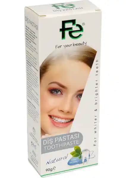 Doğal İçerikli Fe Diş Pastası Natural 90 Gr ile Sağlıklı ve Güzel Bir Gülüş