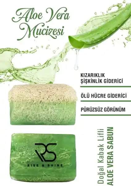 Doğal Kabak Lifli Aloe Vera Sabunu ile Cilt Temizliği ve Yenilenmesi