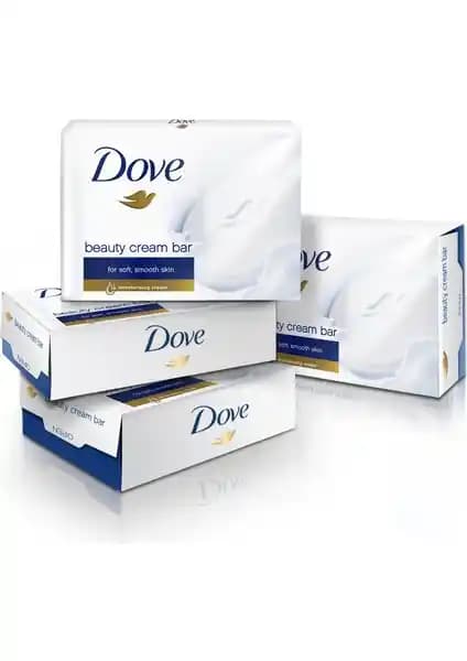 Dove Cream Bar Original 4'lü Paket ile Hassas ve Nemli Cilt Bakımı