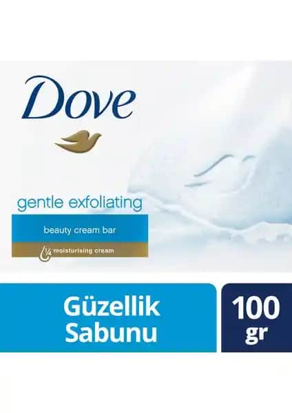 Dove Nazik Eksfoliye Edici Sabun ile Yumuşak ve Parlak Cilt Bakımı