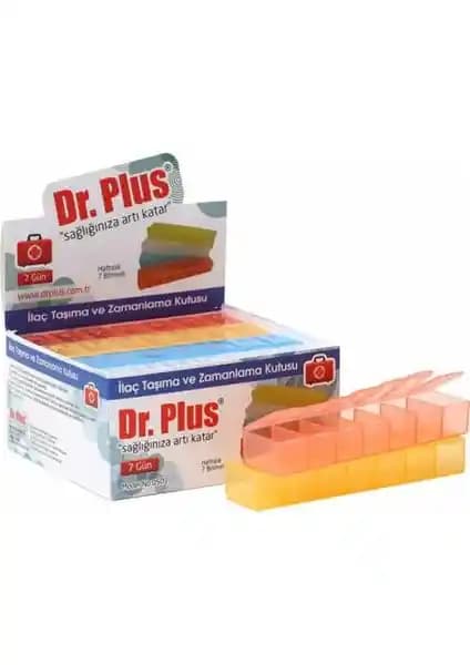 Dr. Plus DR-0501 Haftalık İlaç Saklama Kutusu: Günlük Kullanım İçin Pratik ve Dayanıklı Çözüm