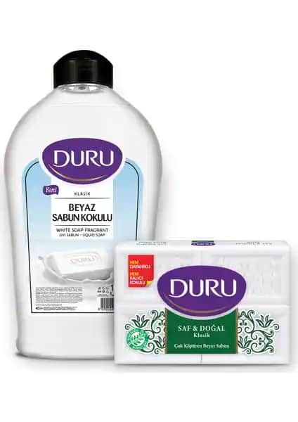 Duru Beyaz Sabun Kokulu ve Doğal Klasik Sabunlar: Temizlikte Güç ve Doğallık