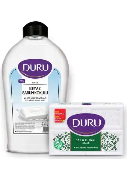 Duru Beyaz Sabun Kokulu ve Doğal Klasik Sabunlar: Temizlikte Güç ve Doğallık
