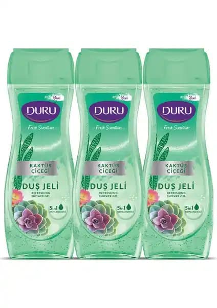 Duru Fresh Sensations Kaktüs Çiçeği Duş Jeli Doğal ve Ferahlatıcı Temizlik Deneyimi