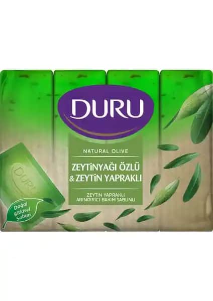 Duru Natural Olive Zeytin Yapraklı Bakım Sabunu: Doğal ve Etkili Temizlik İçin Ideal Seçenek