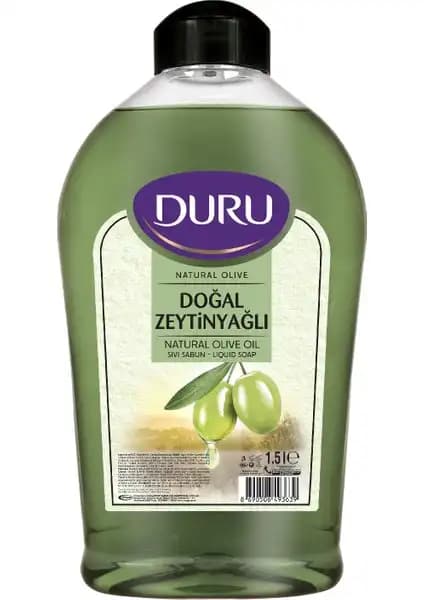 Duru Natural Olive Zeytinyağlı Sıvı Sabun: Doğal ve Cilt Dostu Temizlik Çözümü