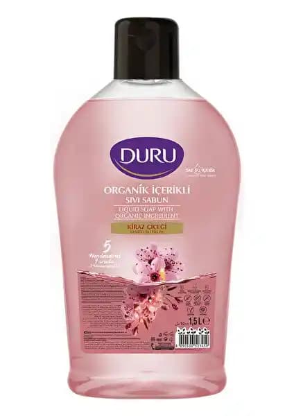 Duru Organik Kiraz Çiçeği Sıvı Sabun: Doğal İçerikli Temizlik ve Yumuşaklık