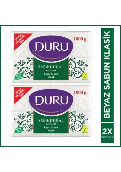 Duru Sabun Klasik Saf ve Doğal 1000 Gr Beyaz Banyo Sabunu Ürün İncelemesi