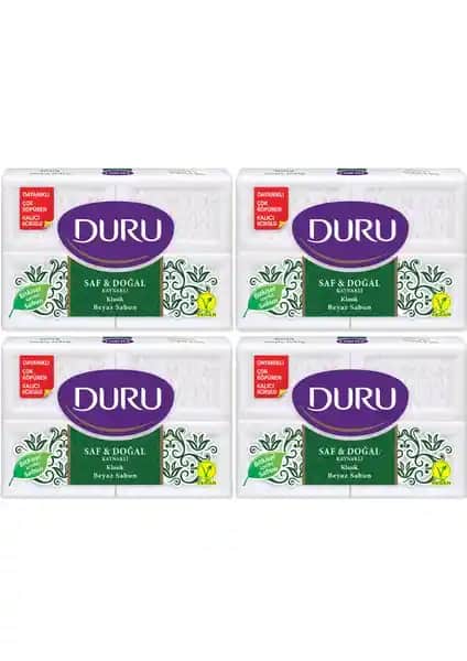 Duru Saf Doğal Kaynaklı Beyaz Kalıp Sabun: Yüksek Kalite ve Çevre Dostu Temizlik Ürünü