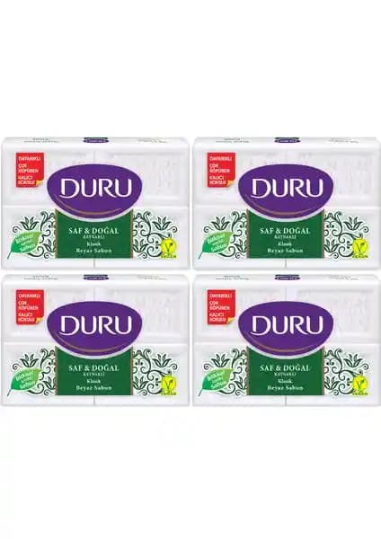 Duru Saf Doğal Kaynaklı Beyaz Kalıp Sabun: Yüksek Kalite ve Çevre Dostu Temizlik Ürünü