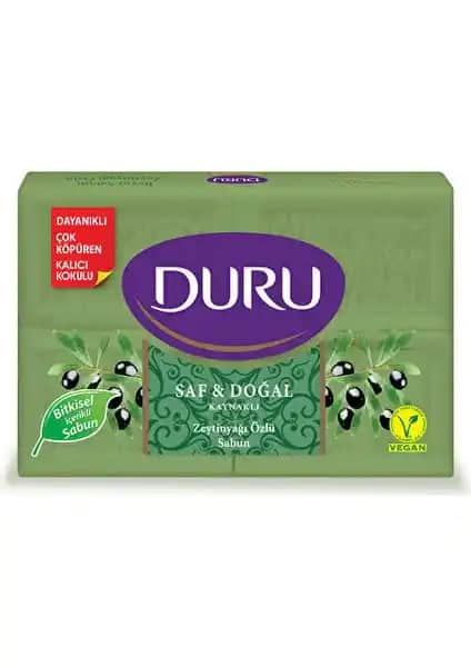 Duru Saf ve Doğal Kaynaklı Zeytinyağı Özlü Kalıp Sabunlar: Doğallık ve Cilt Bakımında Üstün Performans