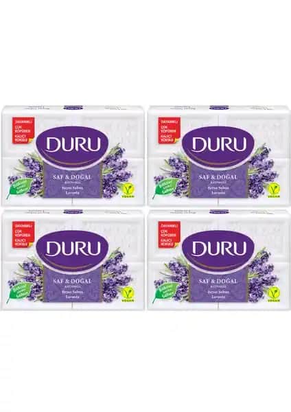 Duru Saf ve Doğal Lavanta Kalıp Sabunları 16'lı Paket ile Doğallık ve Temizlik