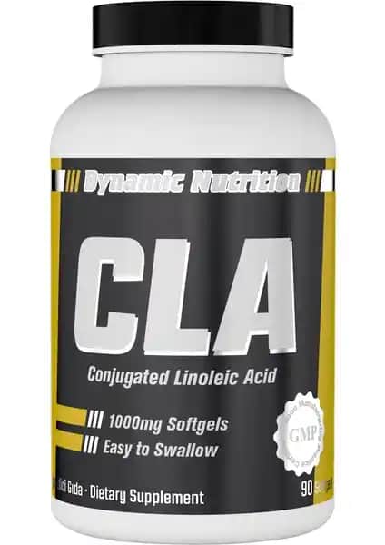 Dynamic Nutrition CLA 90 Yüksek Kapsül ile Yağ Yakımını Destekleyen Sağlıklı Takviye