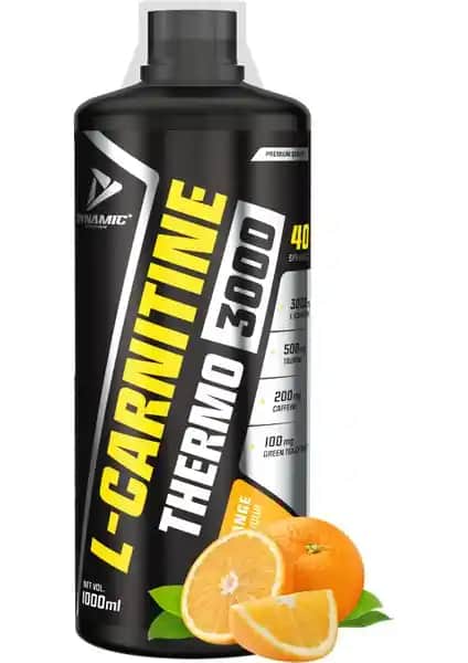 Dynamic Nutrition L-Carnitine Thermo 3000 ile Enerji ve Yağ Yakımını Destekleyen Takviye Ürünü