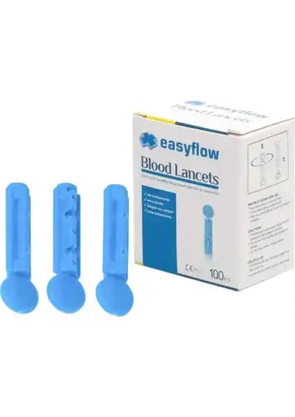 Easyflow Lanset Parmak Delme İğnesi - Güvenli ve Pratik Kullanım İçin Üstün Kalite