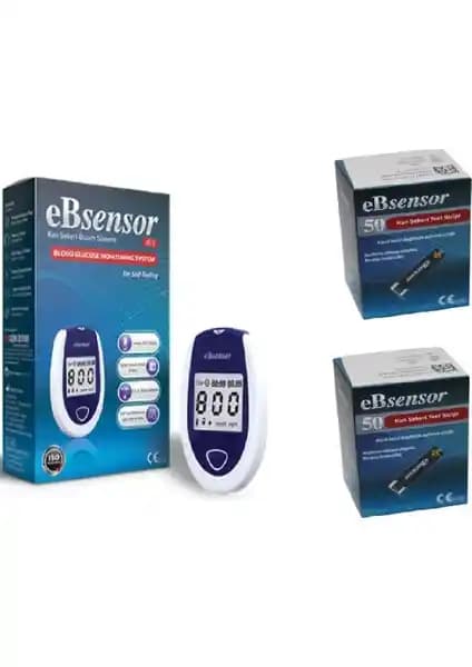 eBsensor Kan Şeker Ölçüm Cihazı: Güvenilir ve Kullanıcı Dostu Sağlık Takip Çözümü
