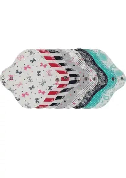 Ekoped Doğal Yıkanabilir Kadın Pedi 8'li Güvenli ve Sürdürülebilir Hijyen Çözümü